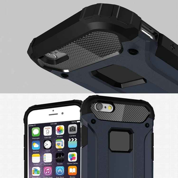 For iPhone 6 Plus & 6s Plus Tough Armor TPU + PC Combination Case, For...