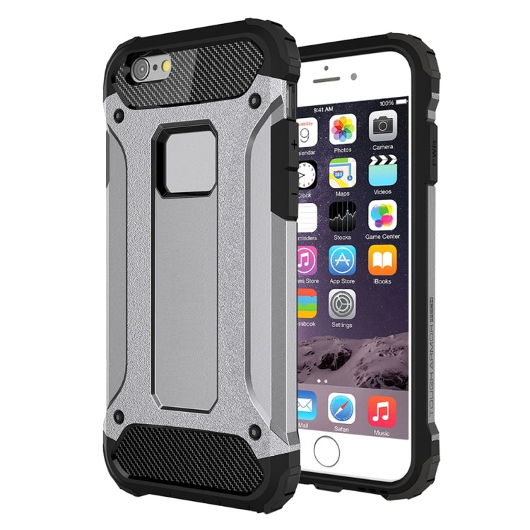 For iPhone 6 Plus & 6s Plus Tough Armor TPU + PC Combination Case, For...