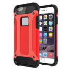 For iPhone 6 Plus & 6s Plus Tough Armor TPU + PC Combination Case, For...