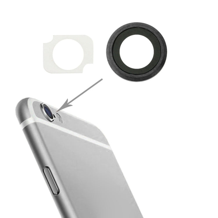 10 Pairs / Set Rear Camera Lens Ring + Flashlight Bracker for iPhone 6 Plus & 6s Plus, Rose Gold – Durable Build, Easy to Use, For iPhone 6 Plus For iPhone 6 Plus Grey