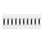 100 PCS Earpiece Speaker Adhesive Sticker for iPhone 6s, For 6s