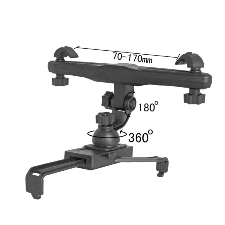 For iPad Air / New iPad / iPad 4 / iPad mini 1 / 2 / 3 / P3200 / T3100 / P5200 / 7-10 inch Tablet PC, Back Car Seat Holder
