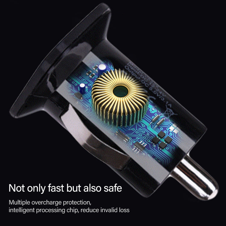 High Performance 2.1A + 1A Dual USB Port Car Charger for iPad Air 2 & Air & 4, iPhone 6 & 6 Plus & 5C & 5S & 4 & 4S, iPod touch, Galaxy Tablet / Note Series and Other Mobile Phone, Navigators – TPU
