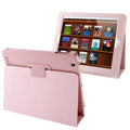 Holder – Leather, Foldable Pink