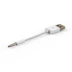 JW-SM1 Cable – USB to 3.5mm Jack Data Sync & Charge Cable for iPod shuffle 1st /2nd...