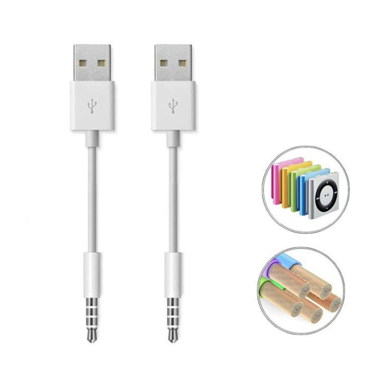JW-SM1 Cable – USB to 3.5mm Jack Data Sync & Charge Cable for iPod shuffle 1st /2nd...