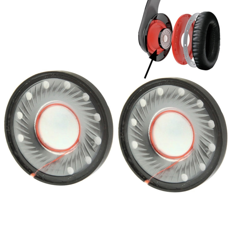 40mm Repair Parts Speaker Unit for Headset (10 Pair) Default Title