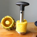 LsCook Pineapple Corer Slicer, Pineapple Corer Slicer (Silver) Pineapple Corer Slicer (Silver)