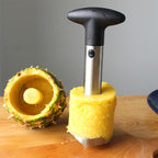 LsCook Pineapple Corer Slicer, Pineapple Corer Slicer (Silver) Pineapple Corer Slicer (Silver)