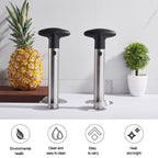 LsCook Pineapple Corer Slicer, Pineapple Corer Slicer (Silver)