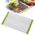 40x24x0.9cm Stainless Steel Folding Drain Rack, Folding Drain Rack Folding Drain Rack