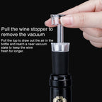 Reusable Vacuum Stopple Bottle Stopper Cork Plug for Wine Liquor, Wine Bottle Stopper 9
