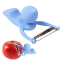 Men Shaped Fruit Vegetable Kitchen Blade Peeler with Durable ABS Handle, Men Shaped Peel Knife Men Shaped Peel Knife