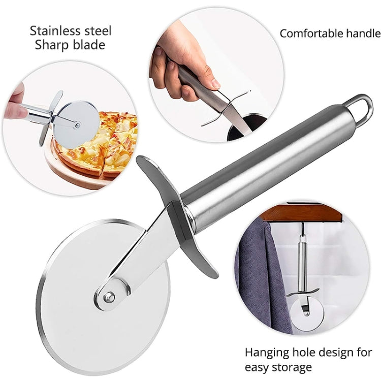 Stainless Steel Round Pizza Cutter