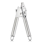 Multi-Functional Stainless Steel Can Bottle Opener, Silver Silver