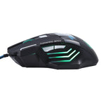 7 Buttons with Scroll Wheel 5000 DPI LED Wired Optical Gaming Mouse for Computer PC Laptop, X7 7 Buttons (Black) – Durable Build, Easy to Use