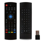 MX3 Air Mouse Wireless 2.4G Remote Control Keyboard with Browser Shortcuts for Android TV Box / Mini PC, Air Mouse – Plug-and-play Air Mouse