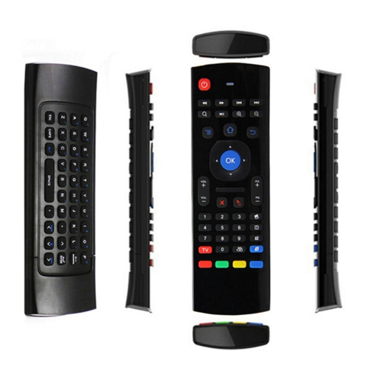 MX3 Air Mouse Wireless 2.4G Remote Control Keyboard with Browser Shortcuts for Android TV Box / Mini PC, Air Mouse – Plug-and-play