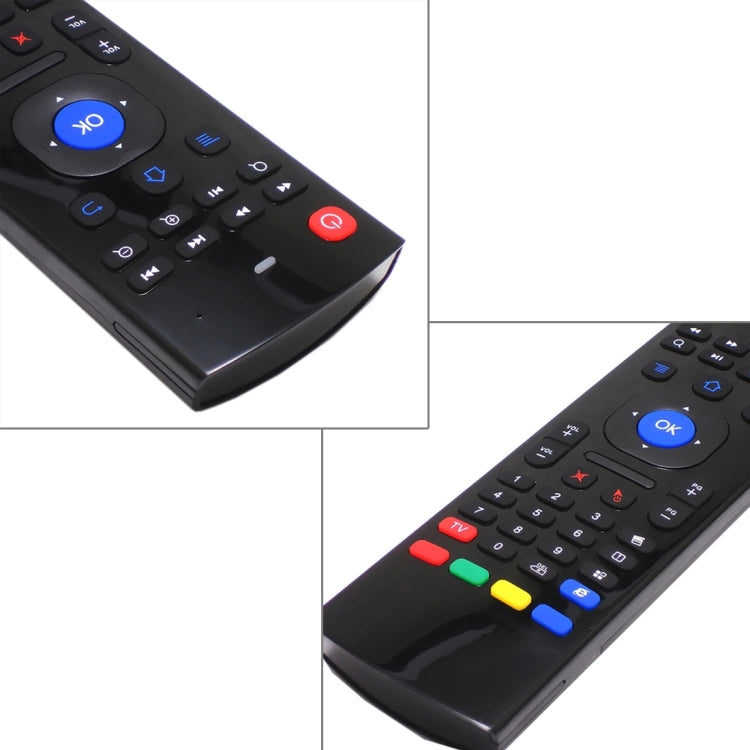 MX3 Air Mouse Wireless 2.4G Remote Control Keyboard with Browser Shortcuts for Android TV Box / Mini PC, Air Mouse – Plug-and-play
