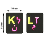 Arabic Learning Keyboard Layout Sticker for Laptop / Desktop Computer Keyboard, Arabic – Durable Build, Easy to Use