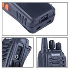 2 PCS BAOFENG BF-888S Portable CB Radio Walkie Talkie Retevis UHF 5W 16CH Radio FM Transceiver