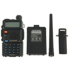 BAOFENG UV-5R Professional Dual Band Transceiver FM Two Way Radio Walkie Talkie Transmitter – Durable Build, Easy to Use