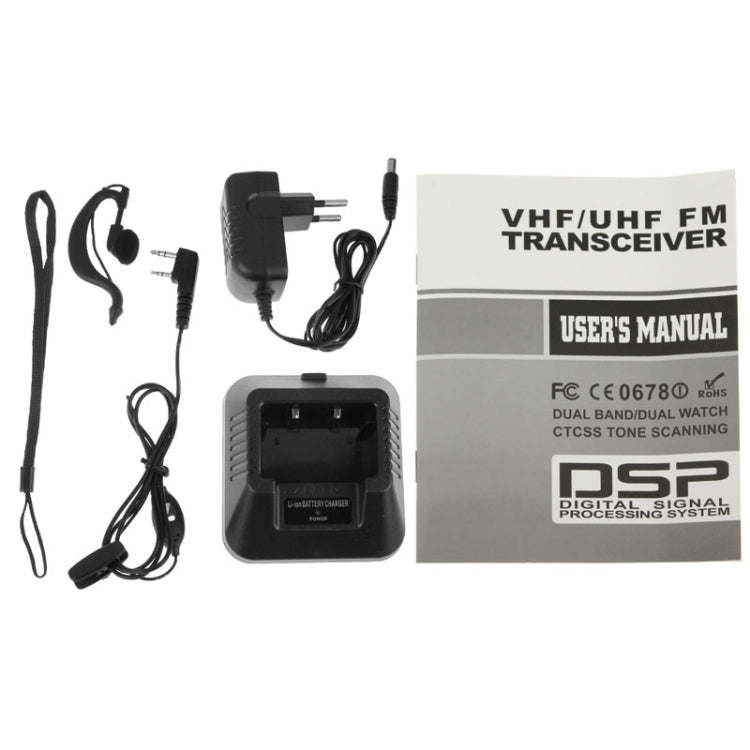 BAOFENG UV-5R Professional Dual Band Transceiver FM Two Way Radio Walkie Talkie Transmitter – Durable Build, Easy to Use