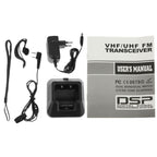 BAOFENG UV-5R Professional Dual Band Transceiver FM Two Way Radio Walkie Talkie Transmitter – Durable Build, Easy to Use