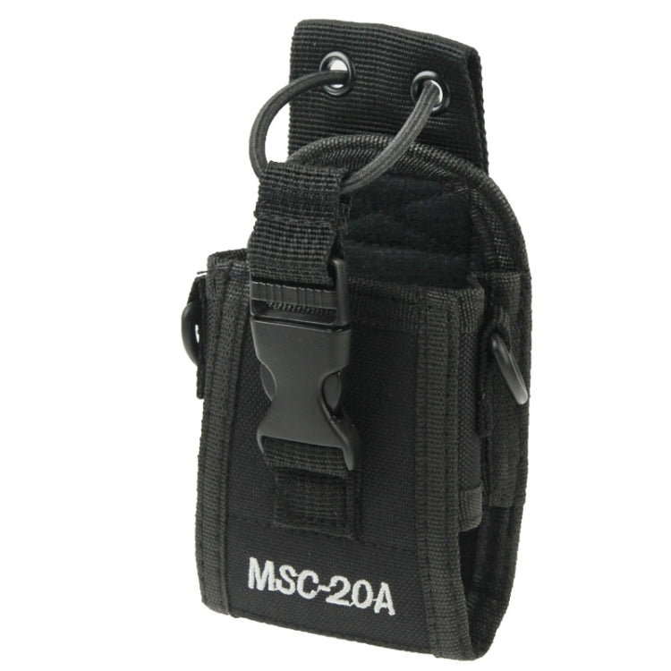 MSC20A Universal Nylon Carry Case Series Holster with Strap for Walkie Talkie Default Title