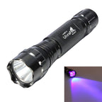 600LM 5-Modes Purple Light UV Flashlight Default Title