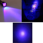 600LM 5-Modes Purple Light UV Flashlight