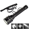 5 x LED White Light Diving Flashlight, 6800 LM, Diving Depth: 150m Default Title