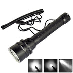 5 x LED White Light Diving Flashlight, 6800 LM, Diving Depth: 150m Default Title