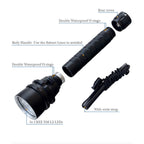 5 x LED White Light Diving Flashlight, 6800 LM, Diving Depth: 150m