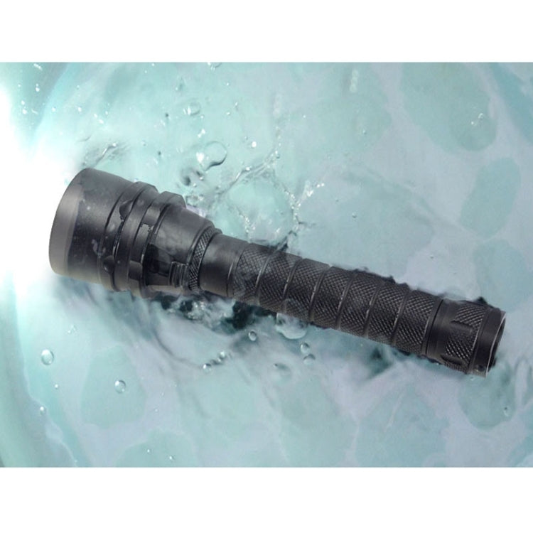 5 x LED White Light Diving Flashlight, 6800 LM, Diving Depth: 150m