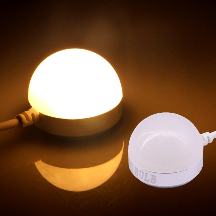 USB-2W 5V 140-150Lumens 6 LED, Warm White Light Warm White Light S-LED-0355WW