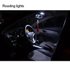 2 PCS T10 1.5W 60LM 1 LED Dark Blue COB LED Brake Light for Vehicles, DC12V