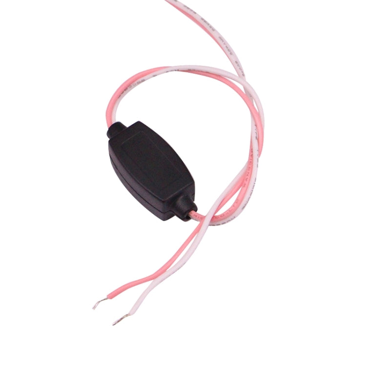 110mm 5W 180LM Angel Eyes Circles Car Headlight COB LED Lights for Vehicles, DC 12-24V, 110mm Blue Light, 110mm White Light