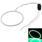 90mm 5W 180LM Angel Eyes Circles Car Headlight COB LED Lights for Vehicles, DC 12-24V, 90mm Red Light, 90mm Blue Light, 90mm White Light, 90mm Pink Light, 90mm Green Light