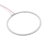 90mm 5W 180LM Angel Eyes Circles Car Headlight COB LED Lights for Vehicles, DC 12-24V, 90mm Red Light, 90mm Blue Light, 90mm White Light, 90mm Pink Light, 90mm Green Light