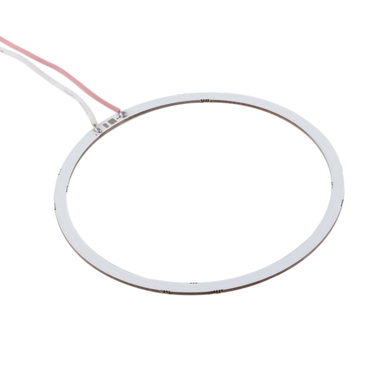 90mm 5W 180LM Angel Eyes Circles Car Headlight COB LED Lights for Vehicles, DC 12-24V, 90mm Red Light, 90mm Blue Light, 90mm White Light, 90mm Pink Light, 90mm Green Light