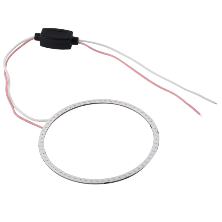 90mm 5W 180LM Angel Eyes Circles Car Headlight COB LED Lights for Vehicles, DC 12-24V, 90mm Red Light, 90mm Blue Light, 90mm White Light, 90mm Pink Light, 90mm Green Light