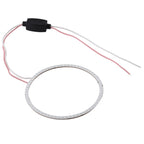90mm 5W 180LM Angel Eyes Circles Car Headlight COB LED Lights for Vehicles, DC 12-24V, 90mm Red Light, 90mm Blue Light, 90mm White Light, 90mm Pink Light, 90mm Green Light