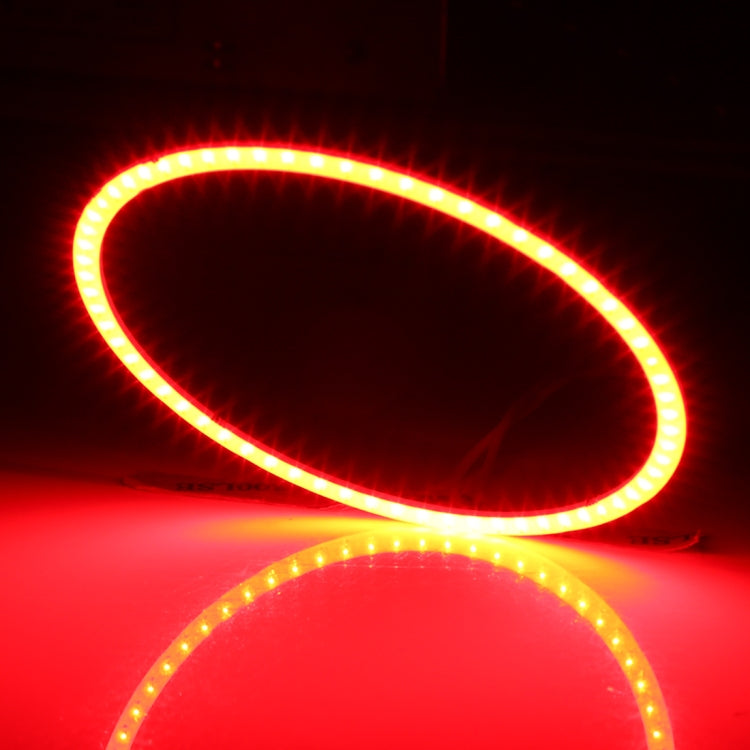 90mm 5W 180LM Angel Eyes Circles Car Headlight COB LED Lights for Vehicles, DC 12-24V, 90mm Red Light, 90mm Blue Light, 90mm White Light, 90mm Pink Light, 90mm Green Light