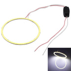 90mm 5W 180LM Angel Eyes Circles Car Headlight COB LED Lights for Vehicles, DC 12-24V, 90mm Red Light, 90mm Blue Light, 90mm White Light, 90mm Pink Light, 90mm Green Light