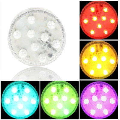 9 LED, 13 Colors Light, with Remote Control Default Title