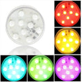 9 LED, 13 Colors Light, with Remote Control Default Title