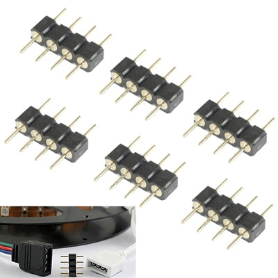 4 Pin Male Connector for RGB LED SMD Strip Light Default Title