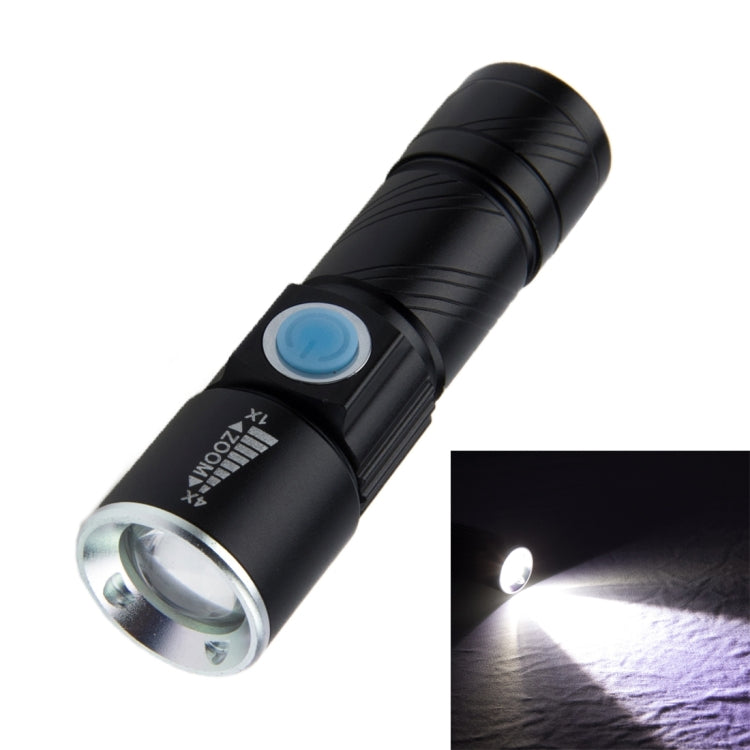 Cree Q5 LED 3-Mode with Lanyard Black