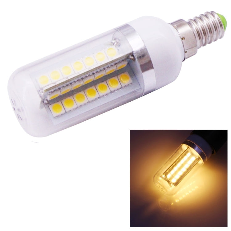 E14 5W Warm White Light 450LM 56 LED SMD 5050 Corn Light Bulb, AC 220V, S-LED-8100W, S-LED-8100WW – Durable Build, Easy to Use S-LED-8100WW